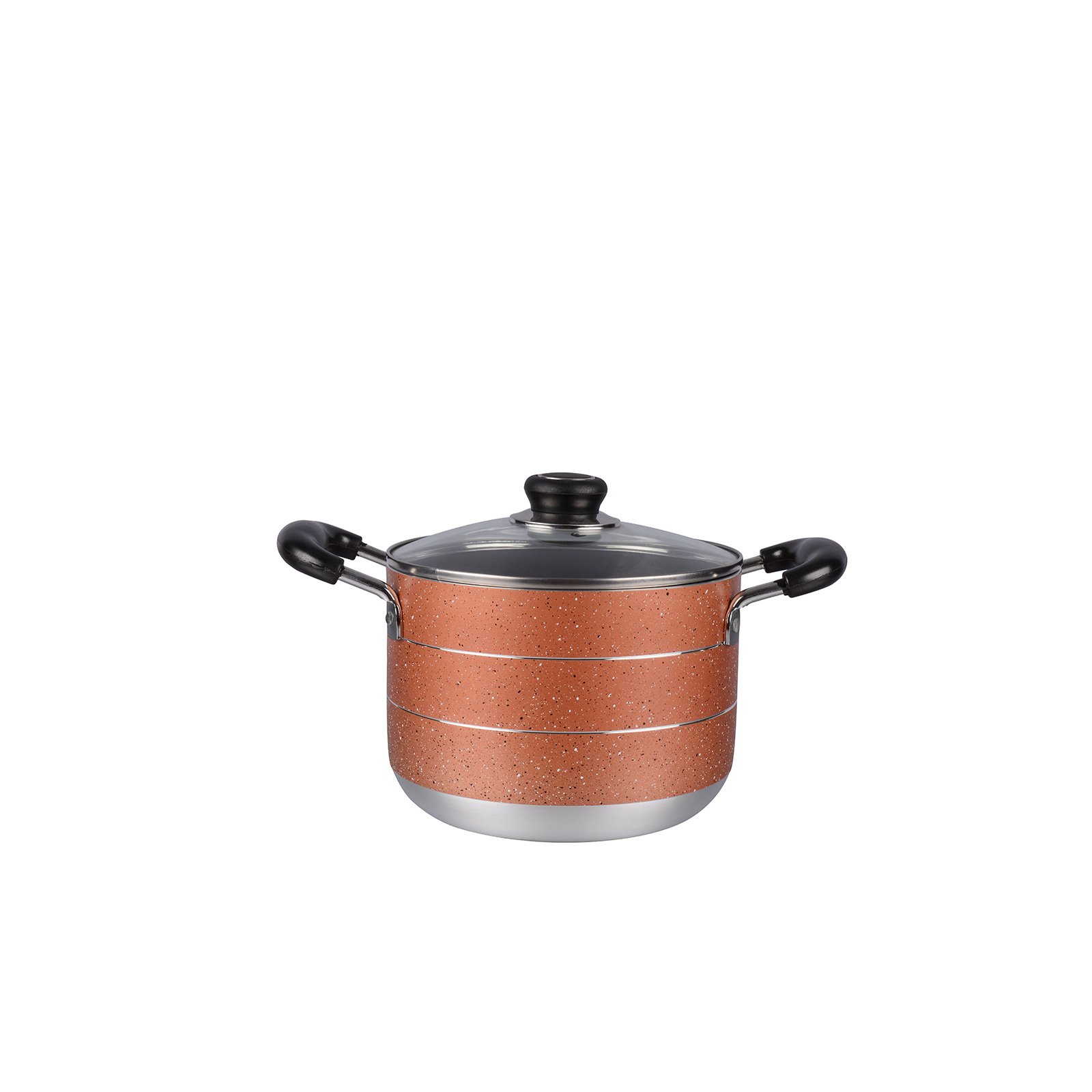 Wholesale Commercial 7pcs Nonstick Aluminum alloy Kitchenware Cookware Set High Quality Deepened Soup Pot Multi Size Casserole