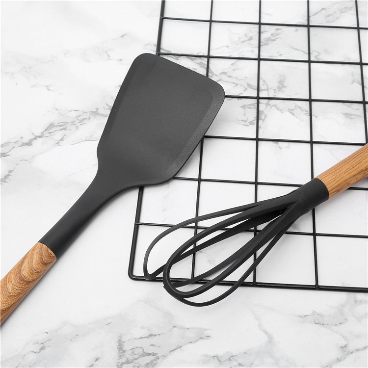7pcs Non-stick Food Safe Nylon Utensils Pasta Turner Spoon Ladle Spatula Kitchen Tools Kitchen Accessories Sustainable Morden