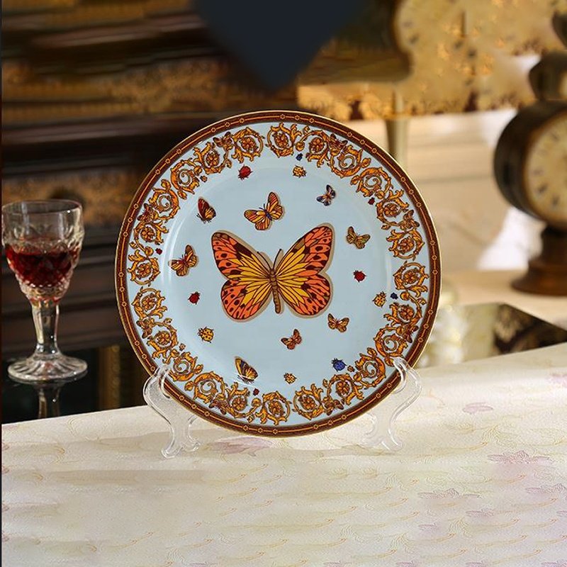 Best Selling 4pcs European Luxury Living Room Sets Home Decor Porcelain Dinnerware Sets