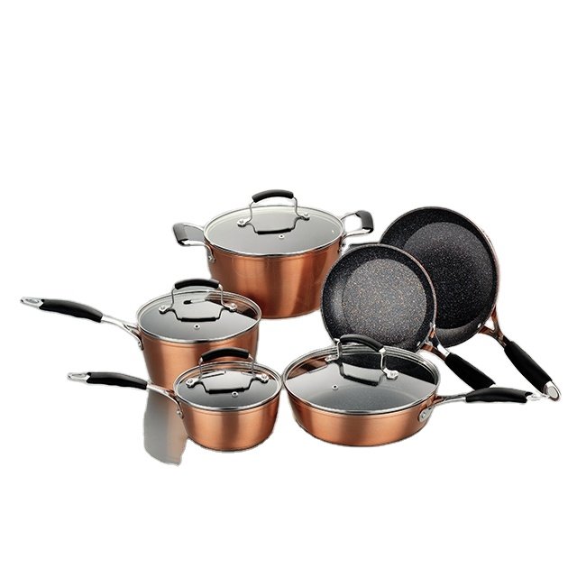 15pcs Aluminum Non-stick Cookware set