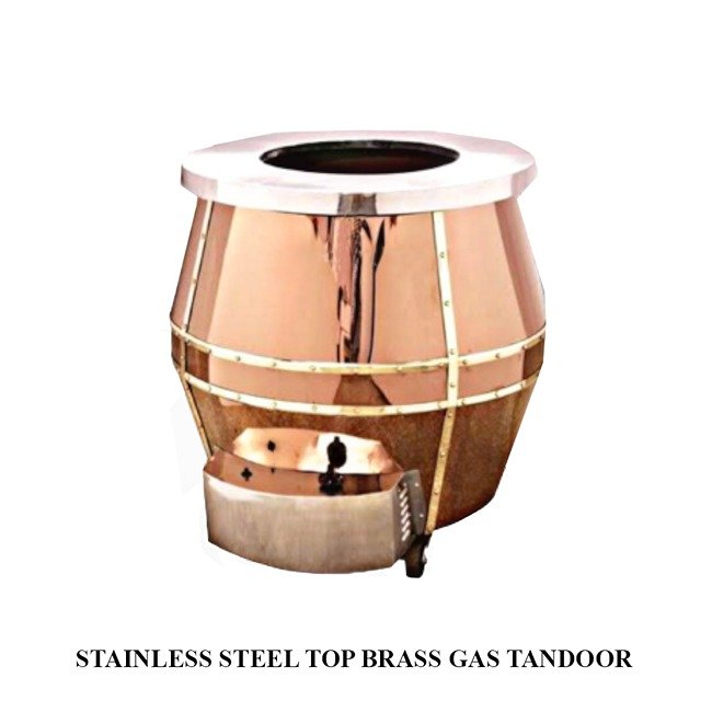 High Quality Copper Drum Tandoor Cooking Luxury Indian Portable Clay Tandoor Kitchen Tool Metal Cookware Set Induction