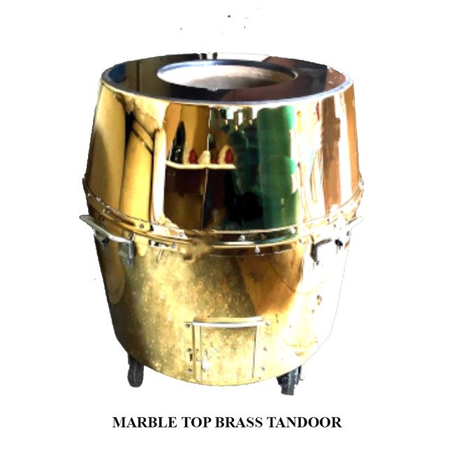 High Quality Copper Drum Tandoor Cooking Luxury Indian Portable Clay Tandoor Kitchen Tool Metal Cookware Set Induction