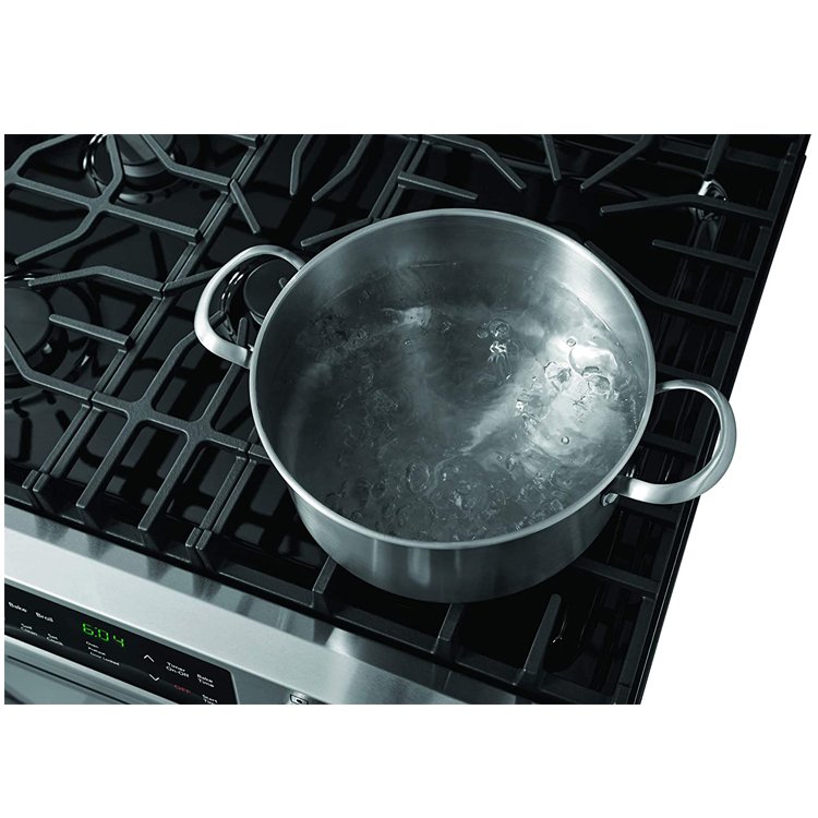 Cookware Set Frying Pan Saucepan Set Cooking Pot with Steamer Kitchen Stainless Steel 12 Pcs Metal Customized Logo Support Ltd.