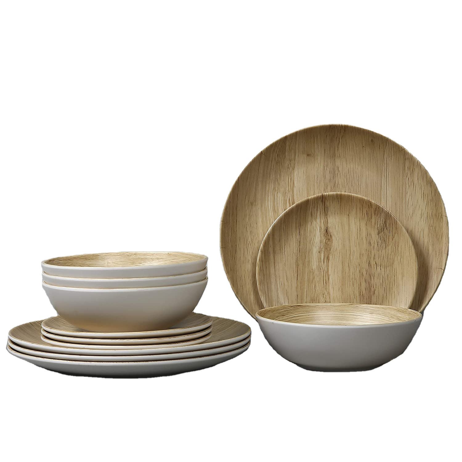 LFGB Standard Luxury Special Factory Supply melamine cookware sets Customized Melamine Dinnerware Set Melamine Tableware Sets