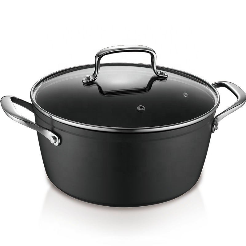 ASD Plasma Fusion OEM High Quality Aluminium Cookingware 9 Piece Non-stick Kitchen Cooking Cookware Set Pots And Pans