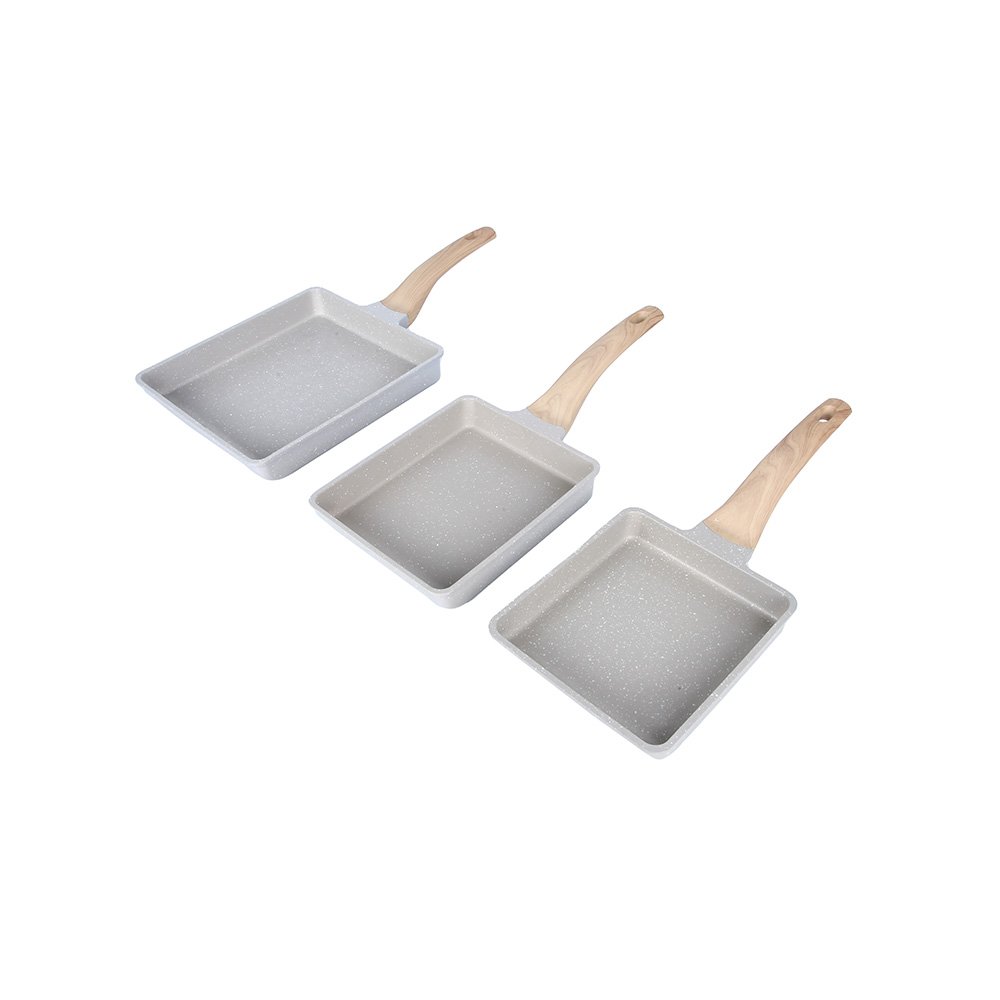 4-Cup Medical Stone Non-Stick Frying Pan High Quality Non Stick Cookware Set