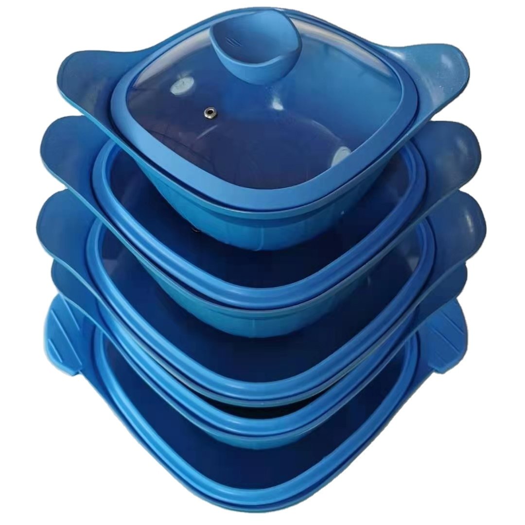 High Quality 20CM 24CM 28CM 32CM 28CM 12PCS Cookware Set Granite Die-Cast Aluminum Casserole Non Stick Kitchen Cooking Soup Pots