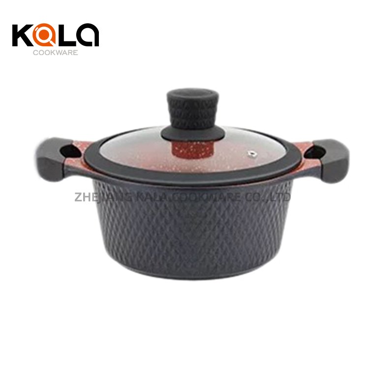 High Quality Classic Design 10-Piece German Homet Die Coat Aluminum Pot Set Non-Stick Kitchen Supplies Cookware Set