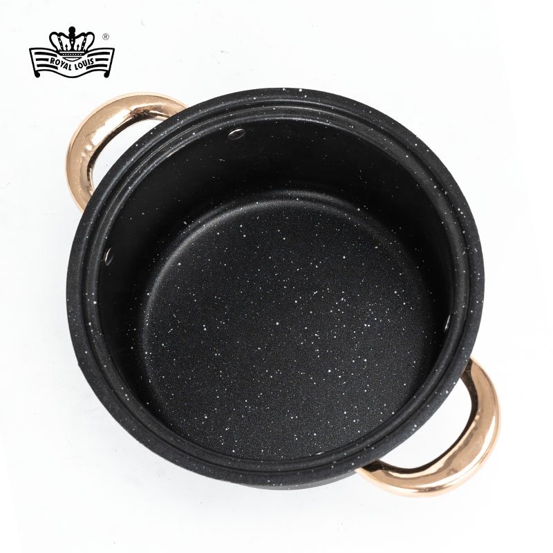 410 Stainless steel cooking pot set non-stick cookware kitchen accessories cooking pot cookware set saucepan souppot stockpot