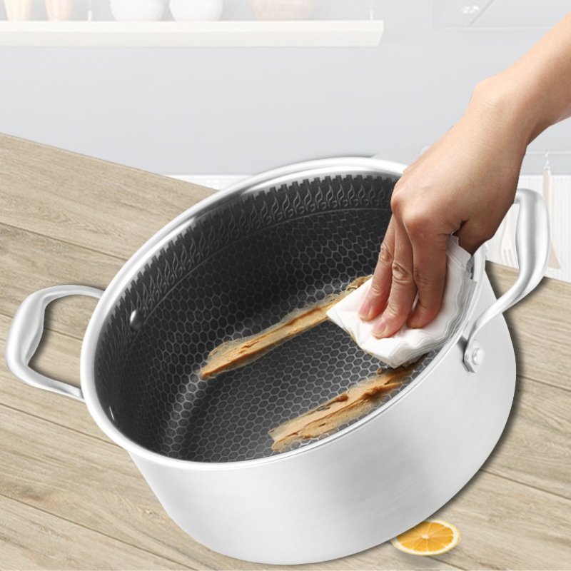Factory hot sell High quality Stainless Steel Soup Pot Non-stick Cookware