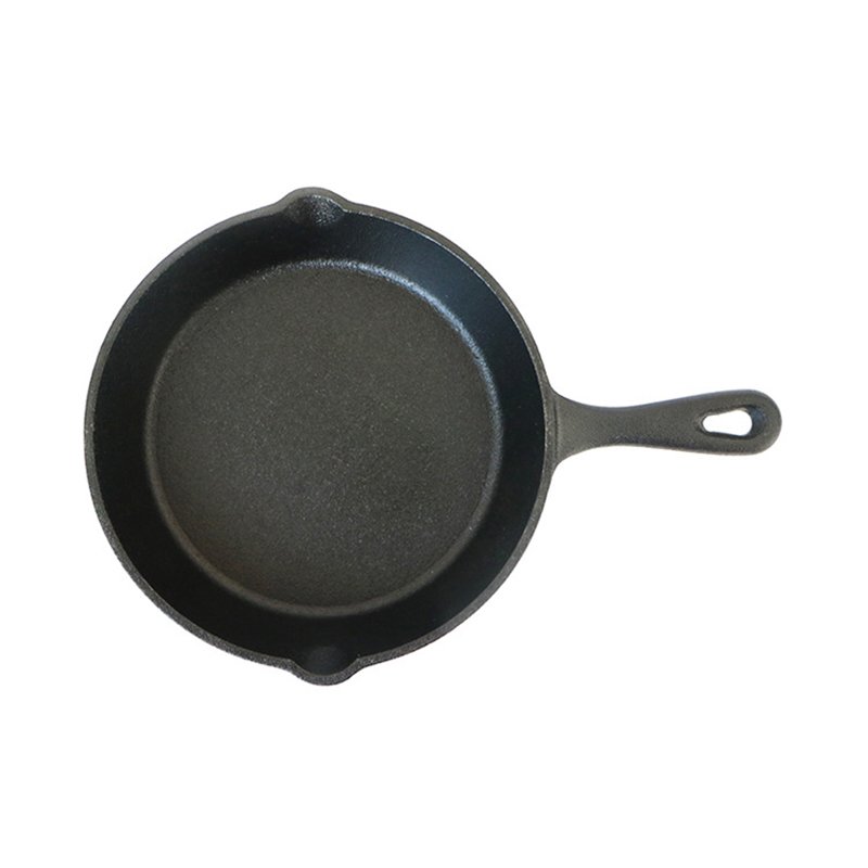 SJP092 Custom Kichen tools 3pcs Lodge Skillet long handle Frying Cast Iron Fry Pan nonstick cooking cookware sets