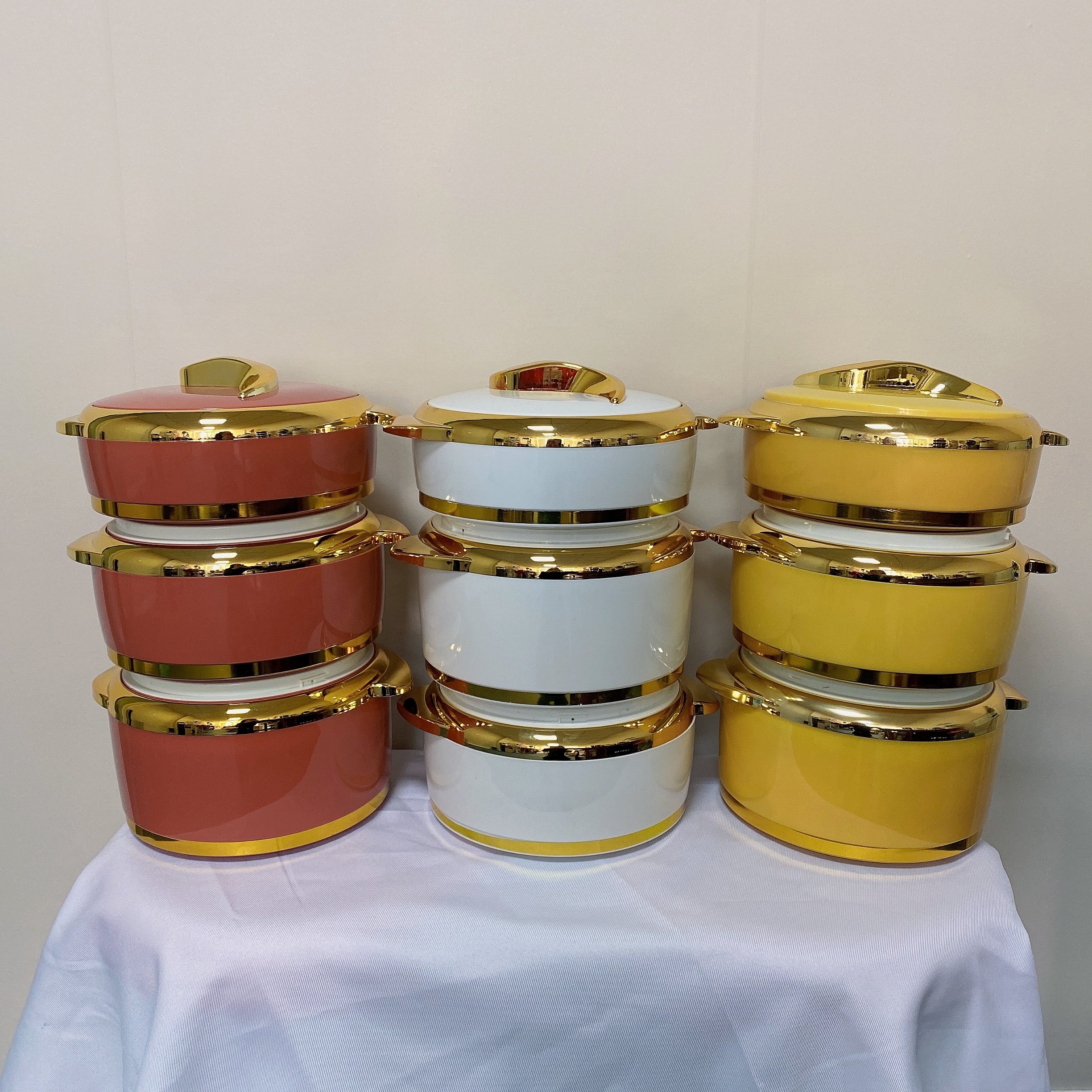 Insulated Casserole Food Warmer Stainless Steel Hot Pot Casserole Insulated Casserole Hot Pot Double Wall Insulated Food Pot