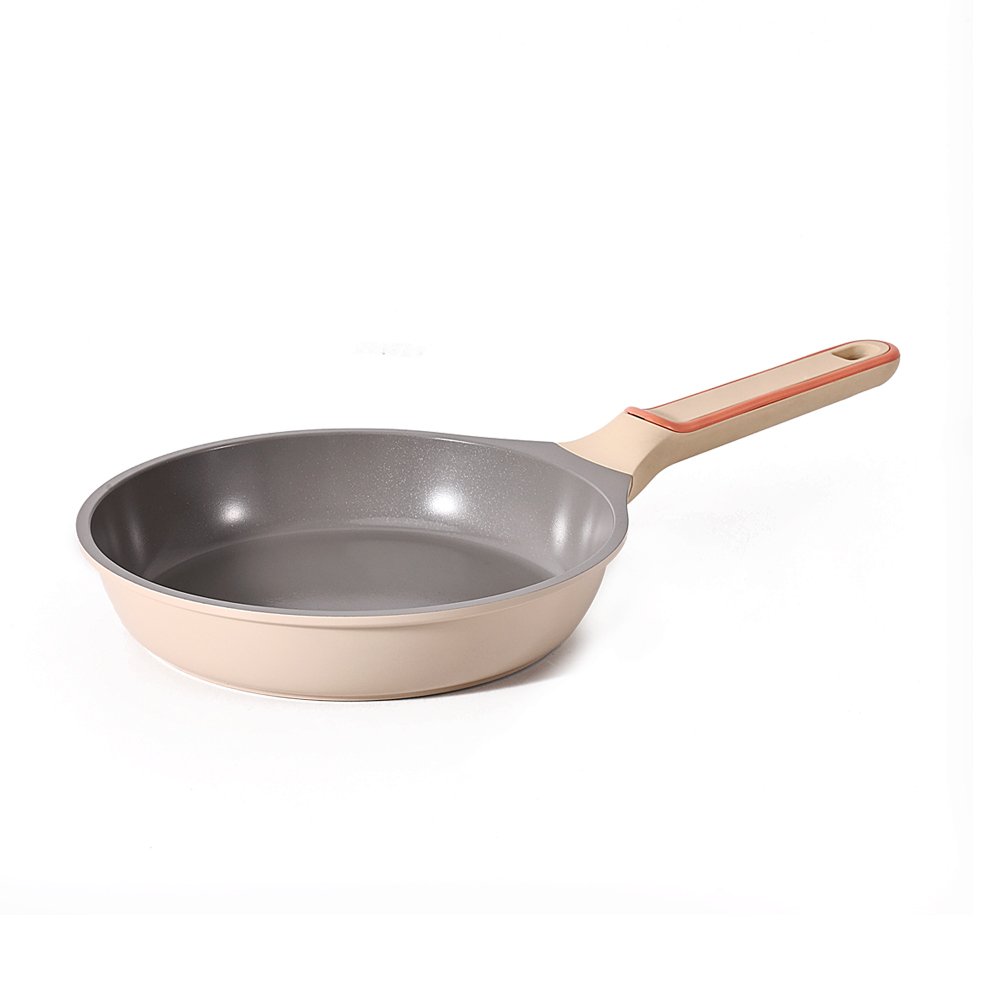 Home Kitchen Utensils Marble Cooking Pot and Pan 2 Layers Ceramic Coating Aluminum Cookware Sets with Handle