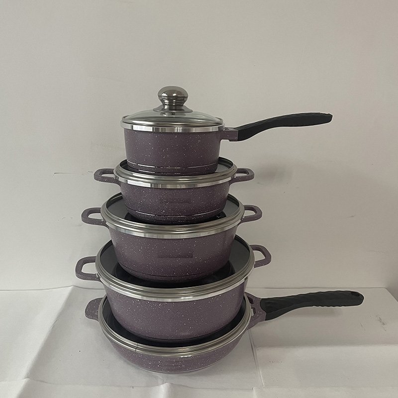 Kitchen Cookware Set Non-stick Cookware Sets Die Cast Aluminum Non Stick Cooking Pots
