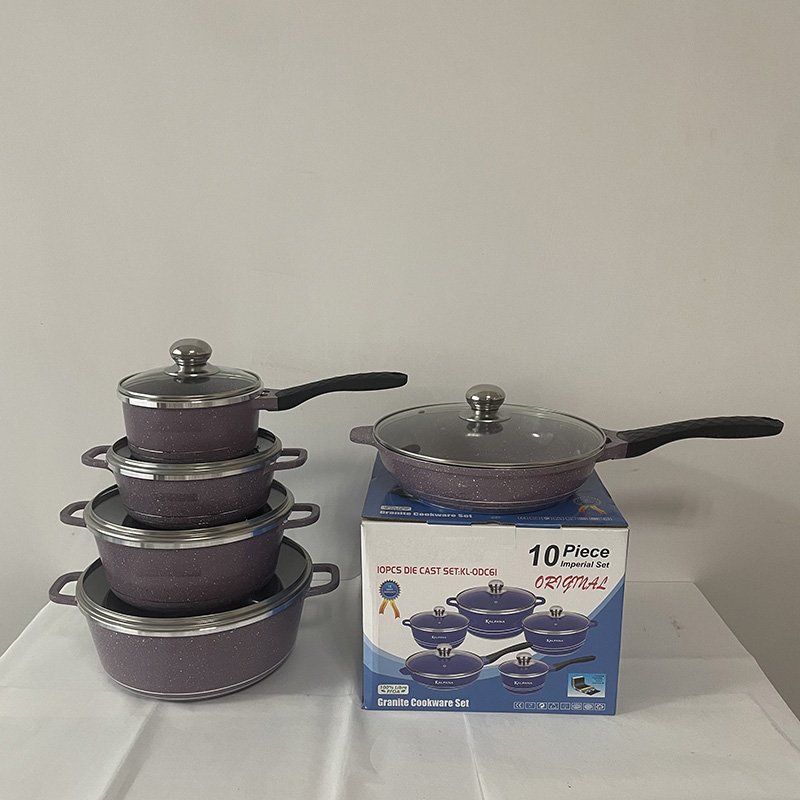 Kitchen Cookware Set Non-stick Cookware Sets Die Cast Aluminum Non Stick Cooking Pots