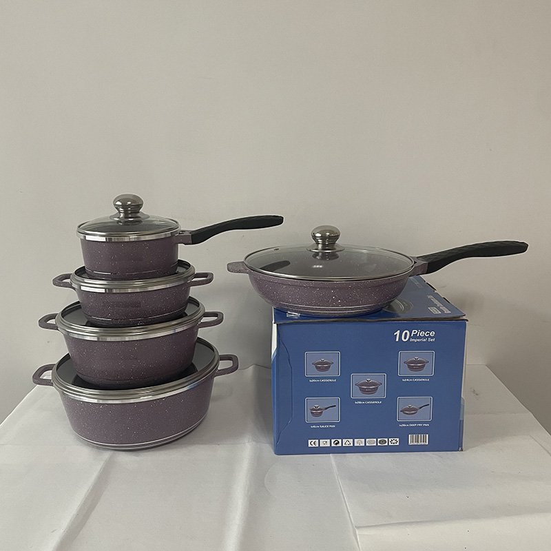 Kitchen Cookware Set Non-stick Cookware Sets Die Cast Aluminum Non Stick Cooking Pots