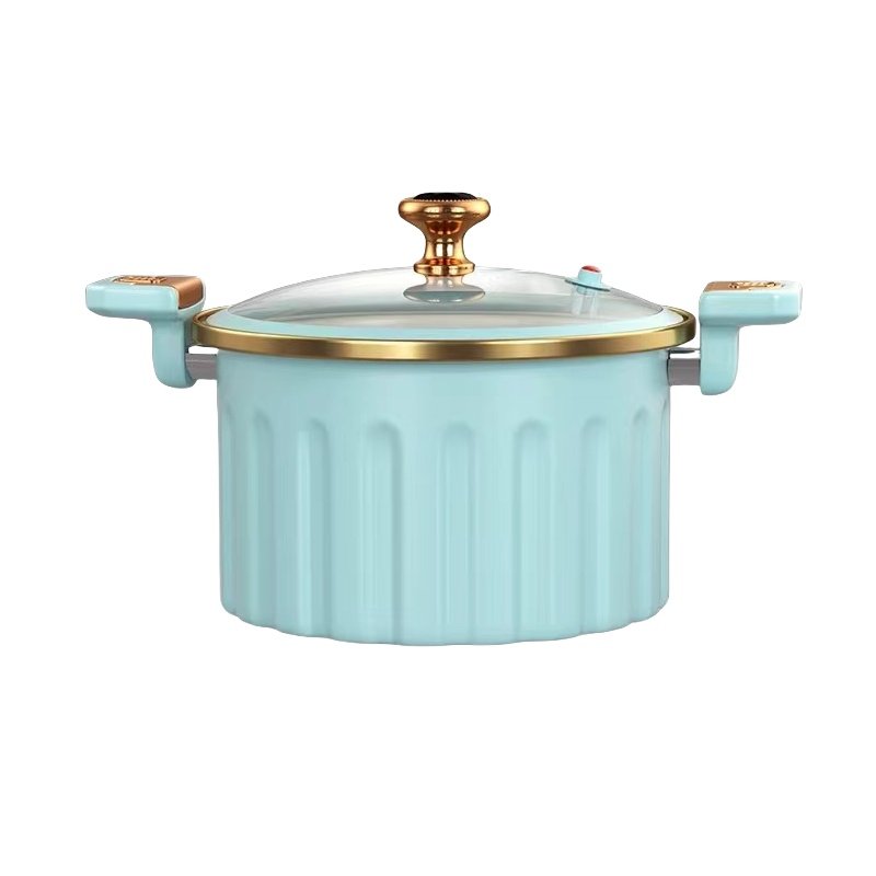 Best selling enamel cookware set cast iron smart micro pressure cooker with different colors