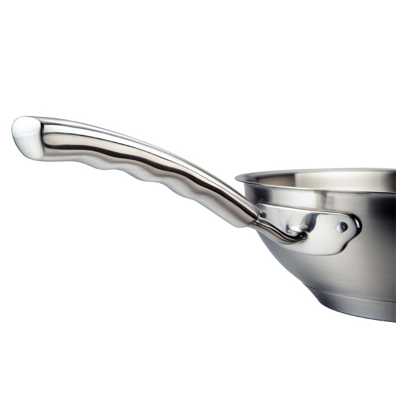 Sustainable Cookware Set Non-Sticky Induction Stainless Steel Central Europe Type Kitchen Food Use Metal Glass Ceramic