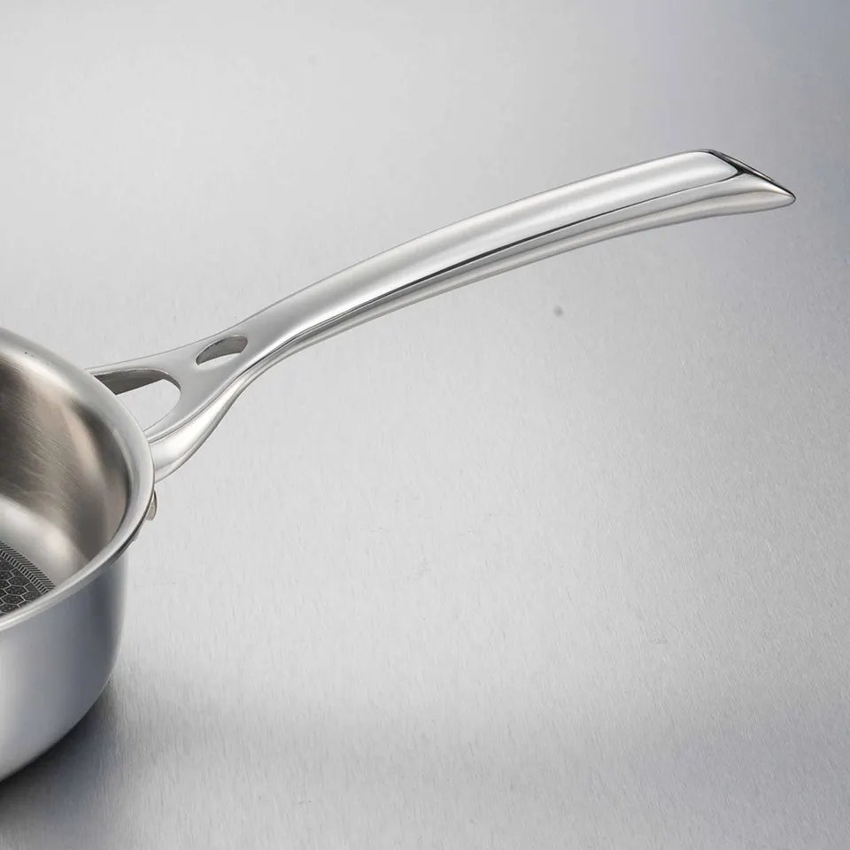 Stainless Steel Non stick Coating Frying Pan Honey Comb Cooking Pans