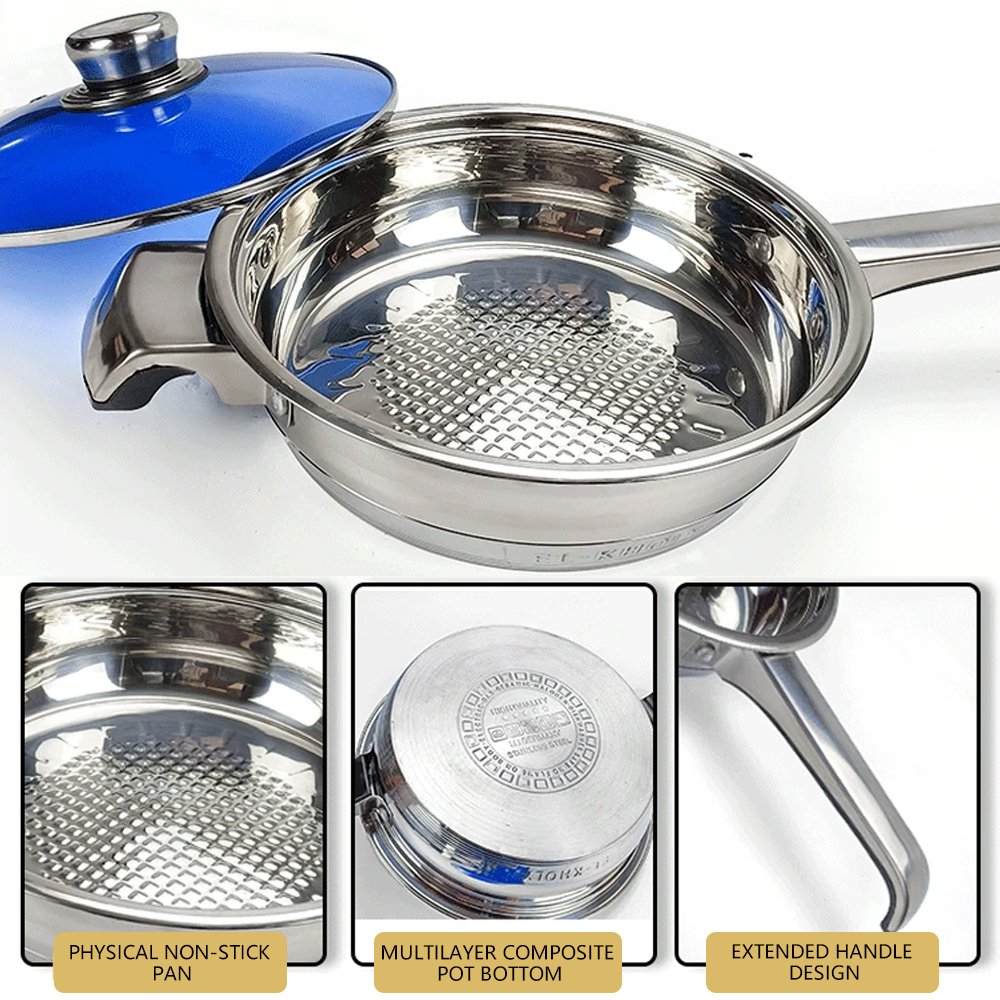 Hot Selling Kitchenware Cooking Set Stainless Steel Thickened Kitchen Steamer Pot 100 Pieces Cookware Set