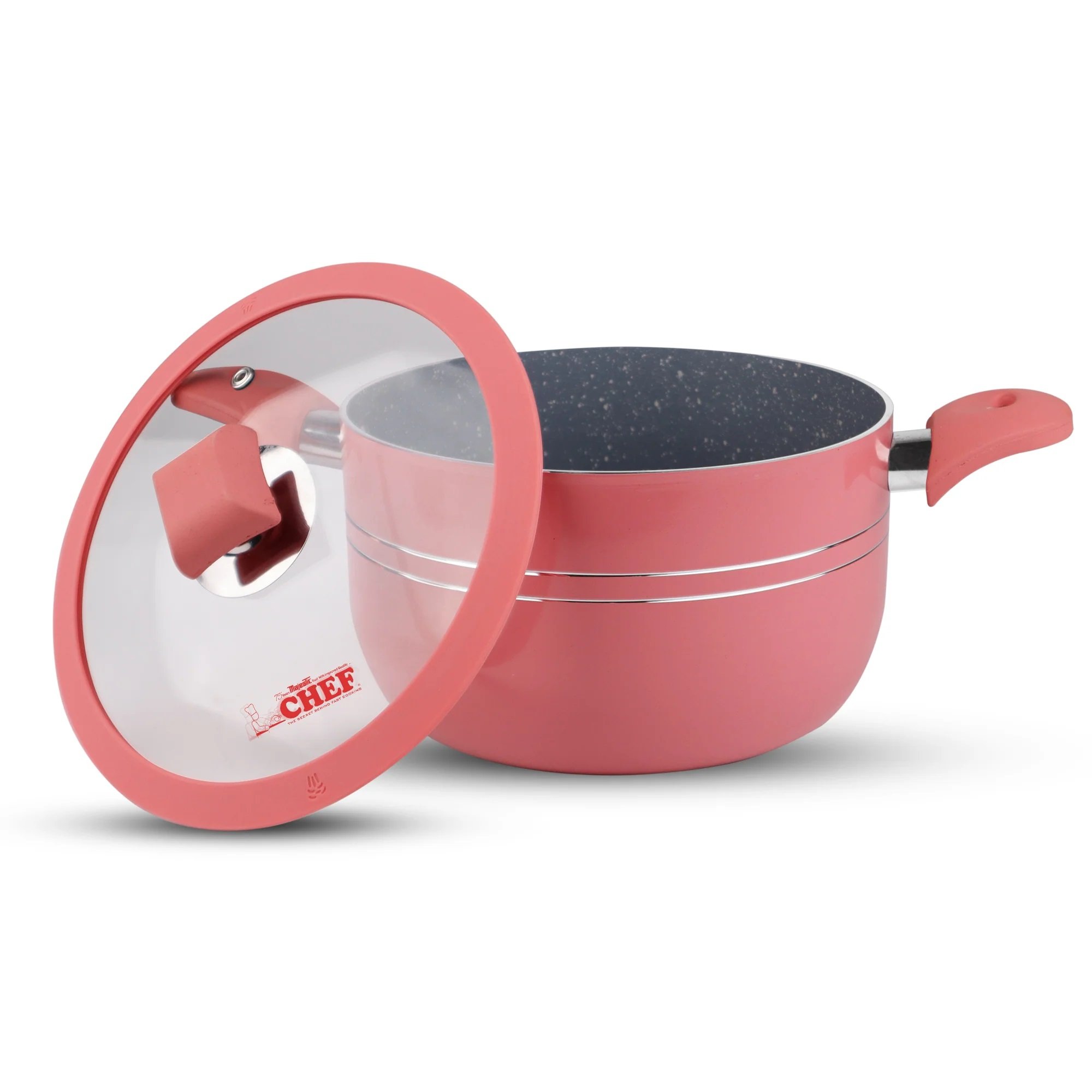Chef High Quality Nonstick Kitchen Set / Cookware Set - 325 _ Signature Series 14 Pcs New Classic Design