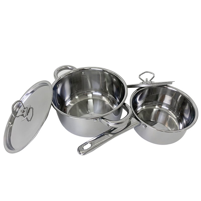 South Africa Stainless Steel Kitchen Cooking Pot Home Utensils Cooking Tools Set Pot 15pcs Cookware Set