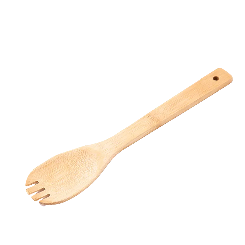 Fast Ship Healthy Custom Logo Non-stick Pan Kitchen Wood Cookware Set With Hanging Holes