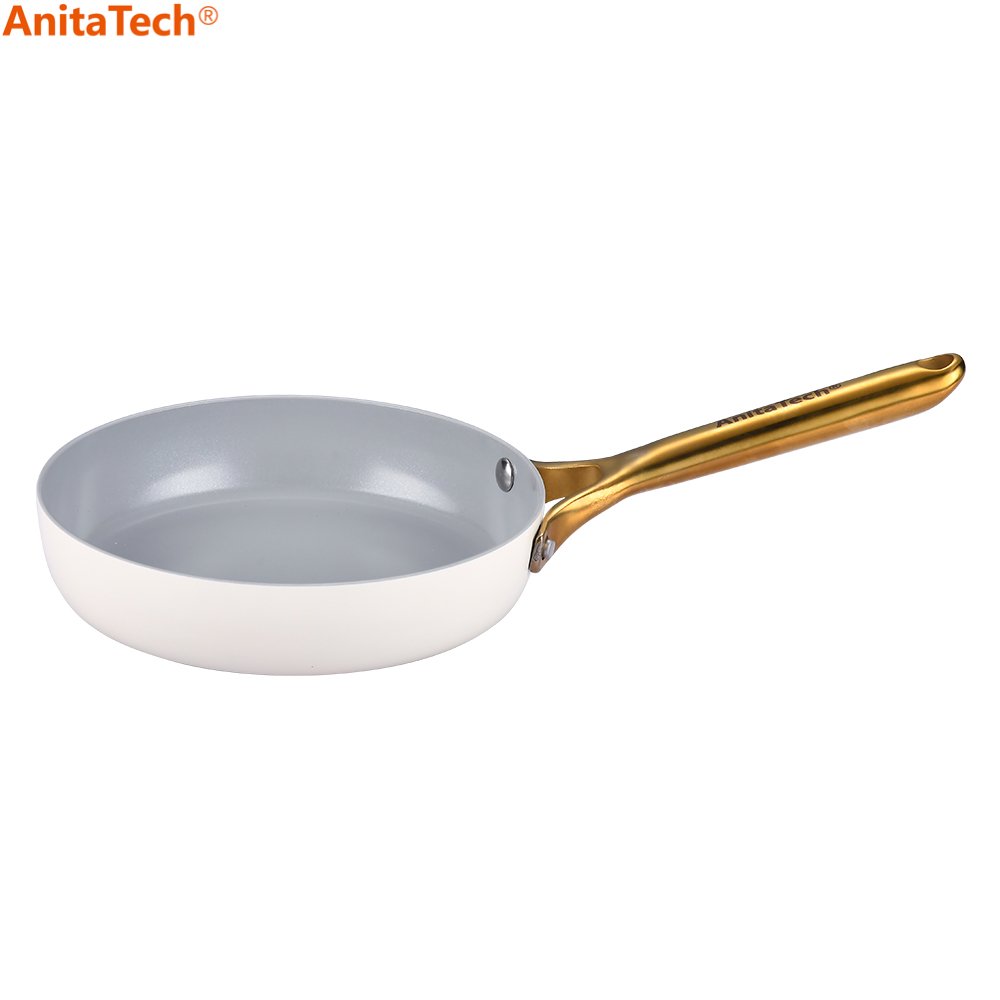 Luxury Gray Ceramic Nonstick Pan Pot Non Stick Cookware Set with Aluminium Lid