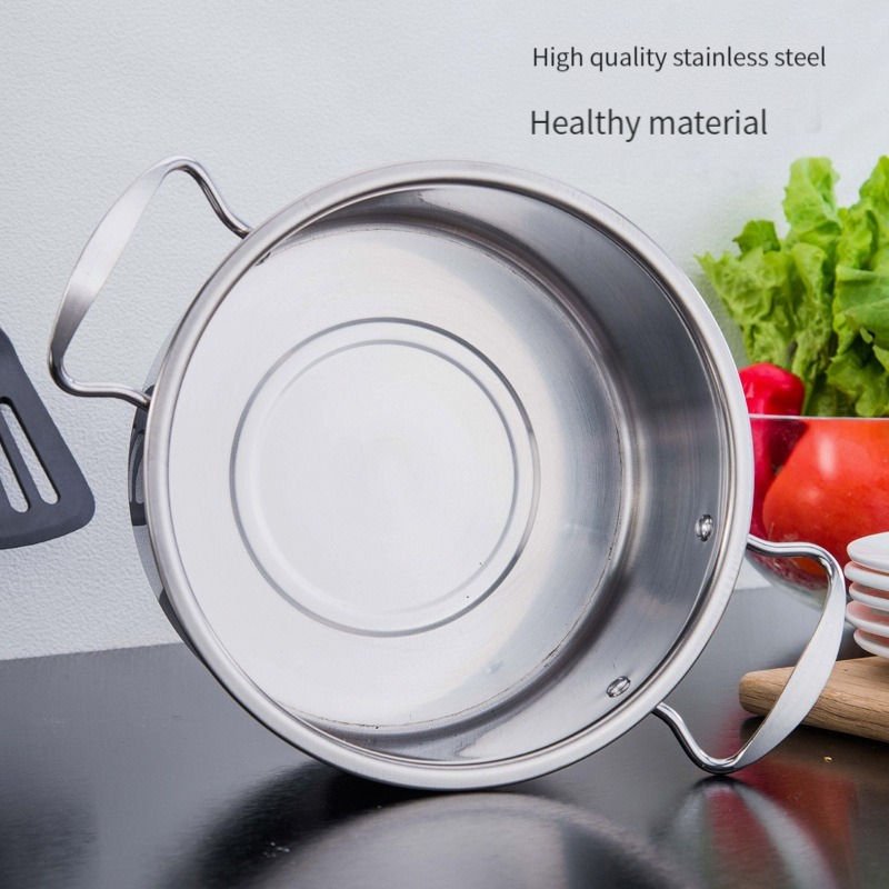 3pcs/set Stainless Steel Cooking Cookware Set Kitchen Daily Coloful Cookware Set