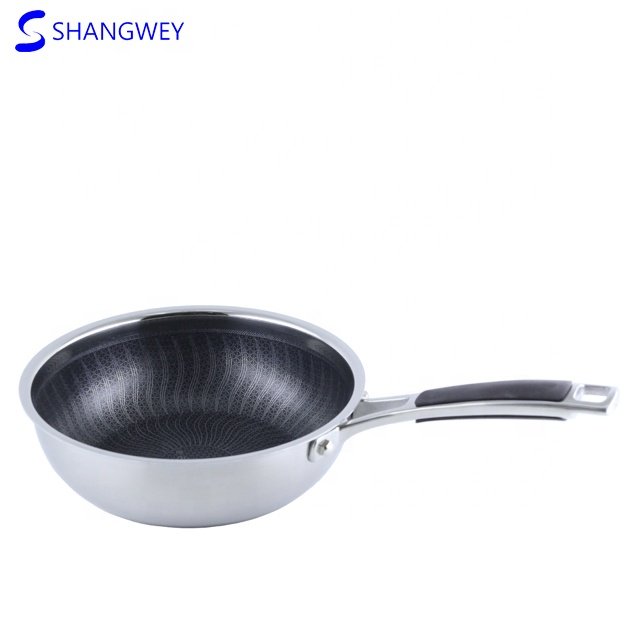 Premium Quality Kitchen Accessories Stainless Steel Cookware Set with Silicon Long Handle
