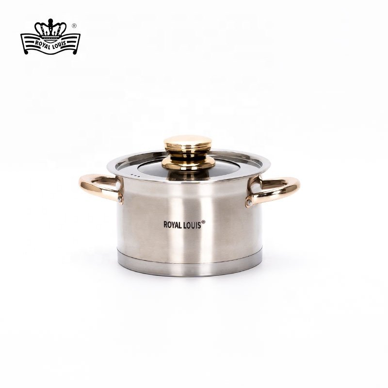Hot Sale Royal Louis 12 Pcs Stainless Steel Cooking Pots And Pans Nonstick Kitchen Cookware Sets Pot Sets Kitchen Items