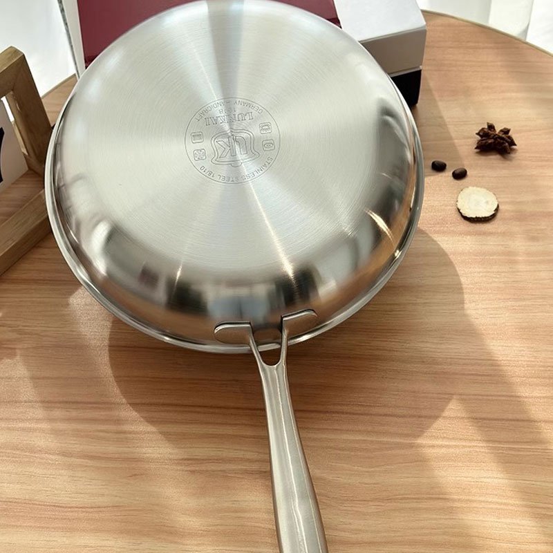 9.5-Inch Open Skillet Chef's Classic Stainless Steel Cookware Collection