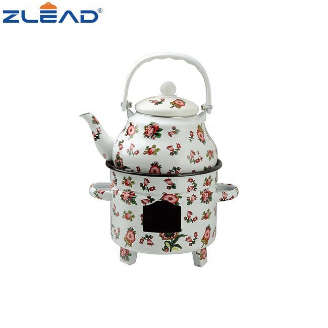 Zhili New Products Outdoor Camping Cookware Set Enamel Roaster
