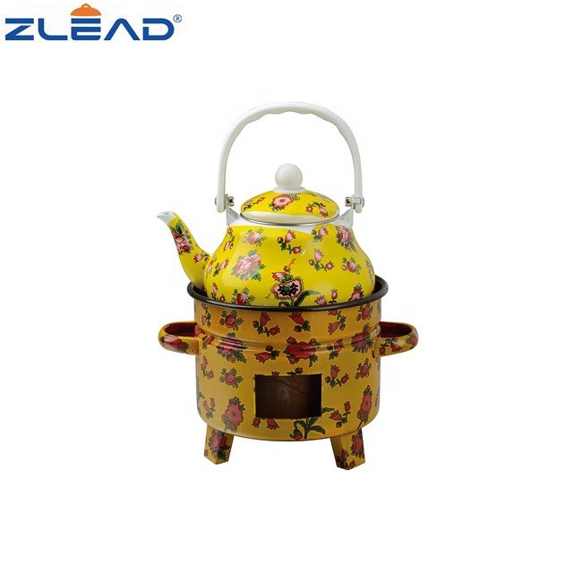 Zhili New Products Outdoor Camping Cookware Set Enamel Roaster