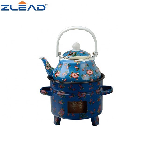 Zhili New Products Outdoor Camping Cookware Set Enamel Roaster