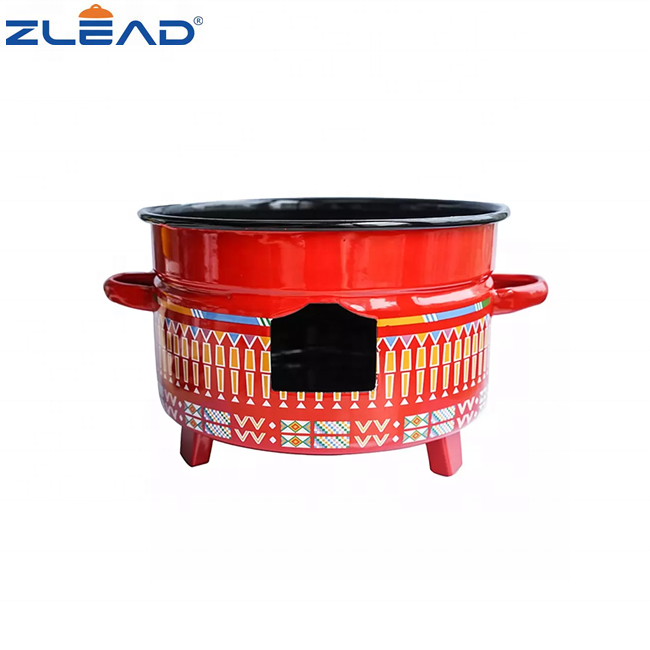 Zhili New Products Outdoor Camping Cookware Set Enamel Roaster