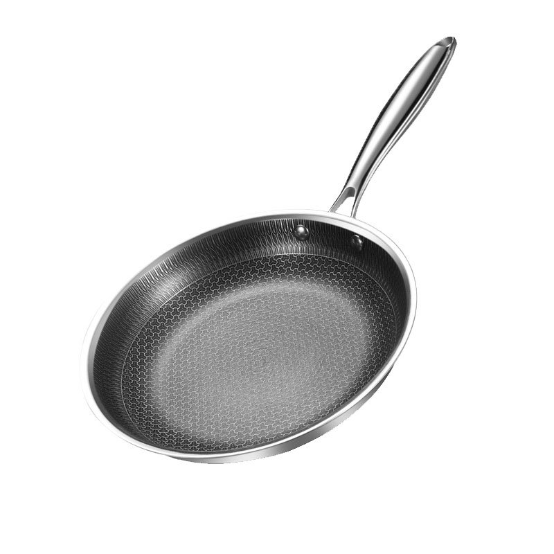 Hot Seller Hexclad Hybrid Cookware Set Eco-friendly Reusable Ceramic Coating Non-stick Honeycomb Frying Pan Home Use Food