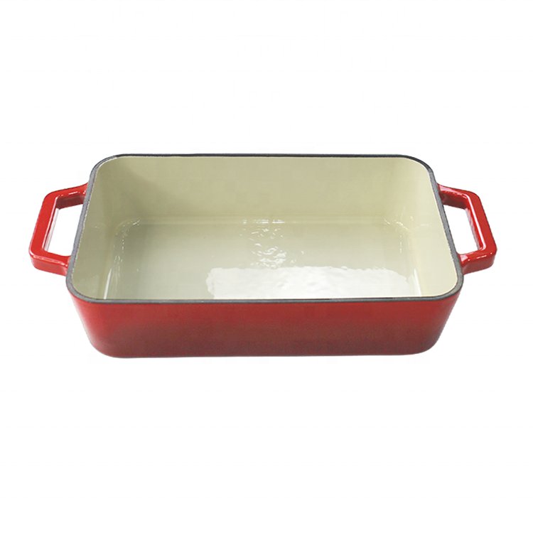 Household items Nonstick Enamel Cast Iron Dutch Oven cooking pot pan cookware set for home kitchen