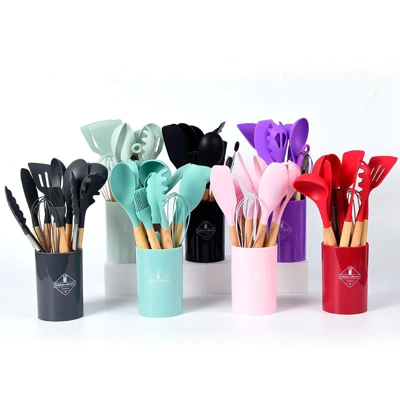 Popular Kitchen Utensils Cookware Shovel Soup Spoon Chef Accessory Cooking Set