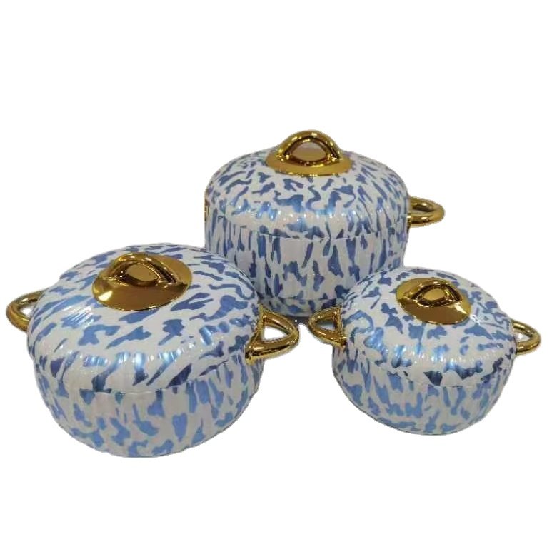 Customized Non Stick Pots Cookware Set Cooking Stainless Steel Saucepan warm Casserole With Handle And Glass Lid