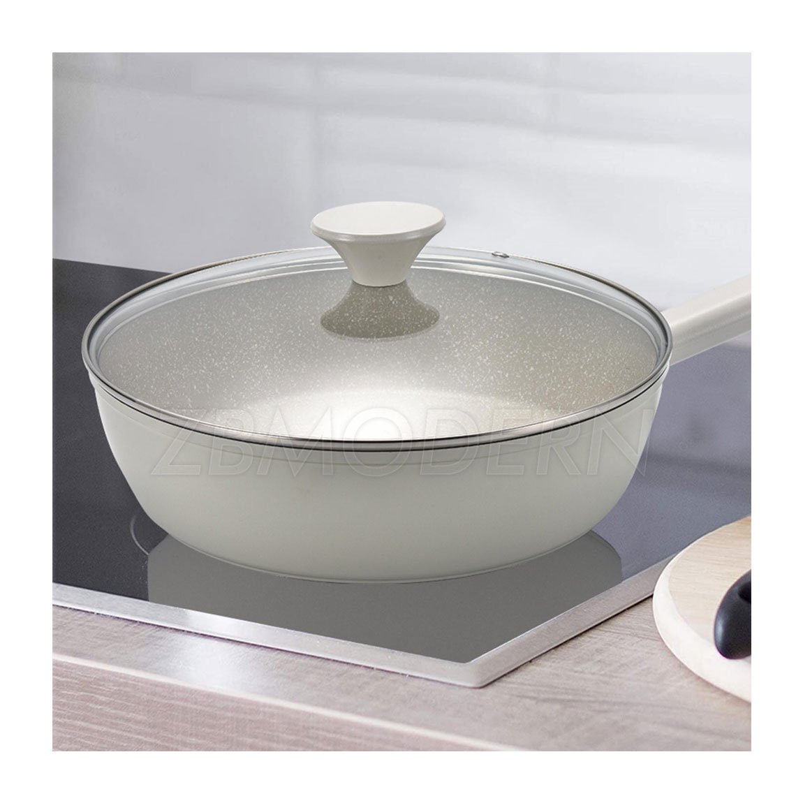 Cookware Set Cooking Pots and Pan Kitchen Set Non Stick High Quality Granite Kitchenware Non Stick Aluminum Metal Modern