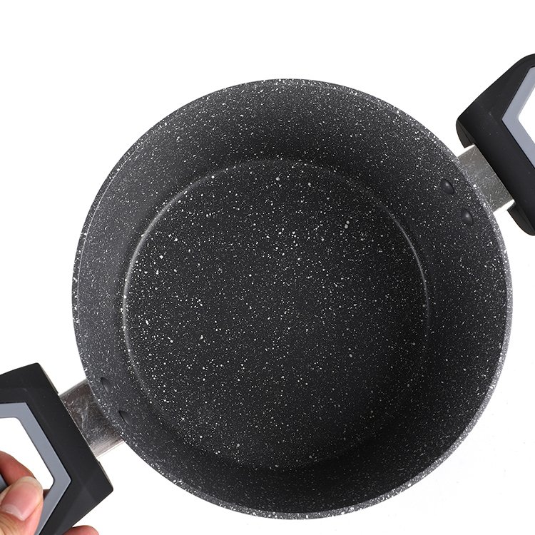 16 pcs Set Aluminum cookware set nonstick coating kitchenware set