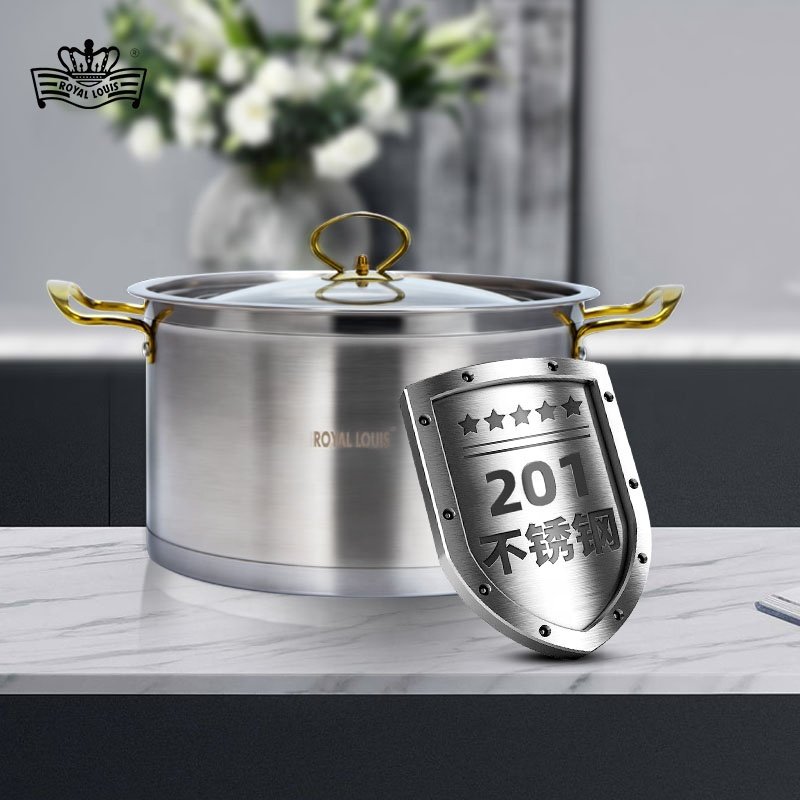 Hot Sale European Stainless Steel Pot Set Wholesale Cooking Pot 6 Pcs Cookware Set Russia Zei Dan Supplier Kitchenware