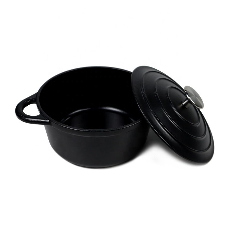 Hot Sale Kitchenware Nonstick High Quality Cooking Pot Cast Iron Cookware Set Enameled Casseroles set