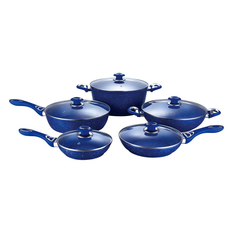Quality Cooking Induction Casserole Cookware Sets Professional Kitchen Aluminum
