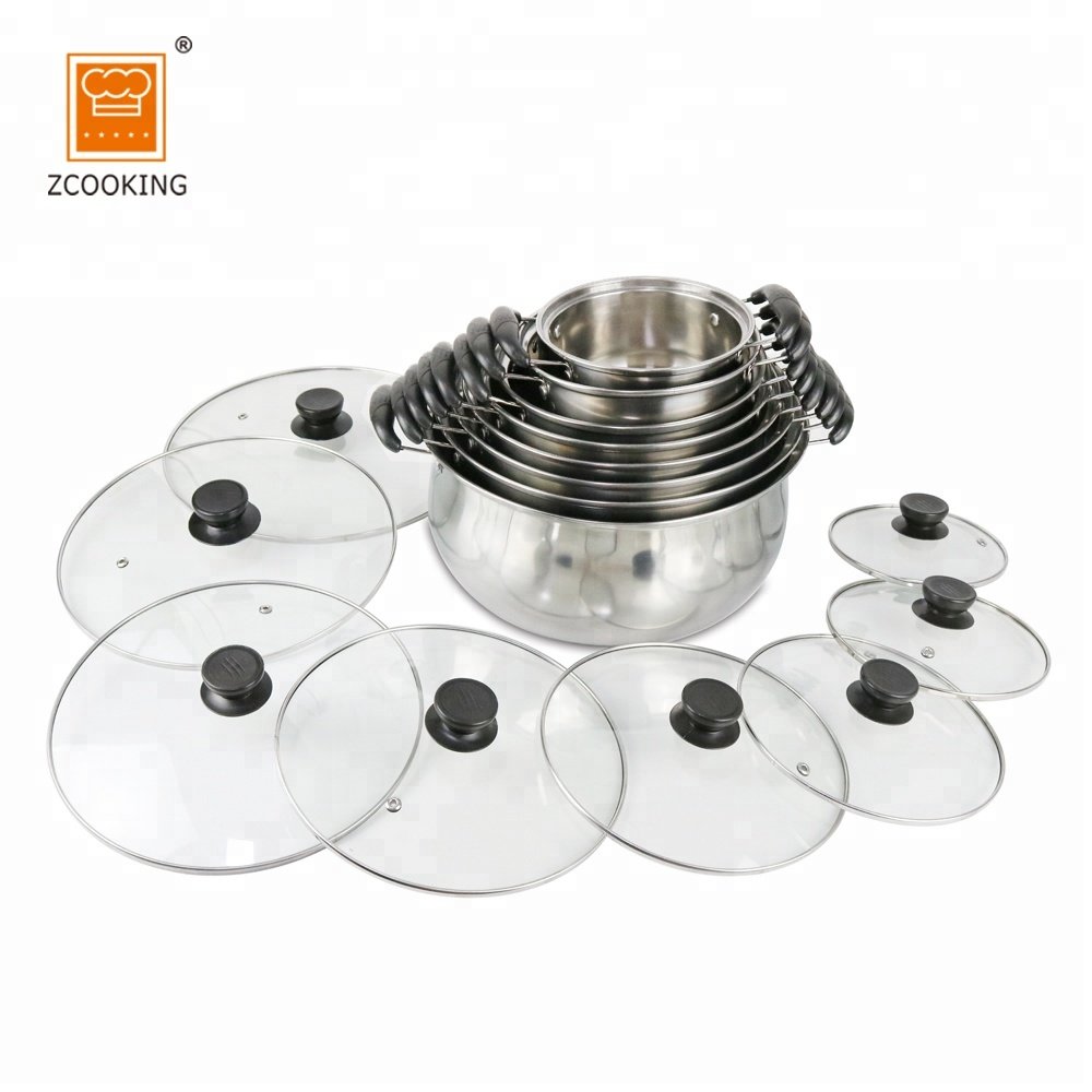 16pcs Big Indian Cooking Pots/Pot Ware Cookware Set