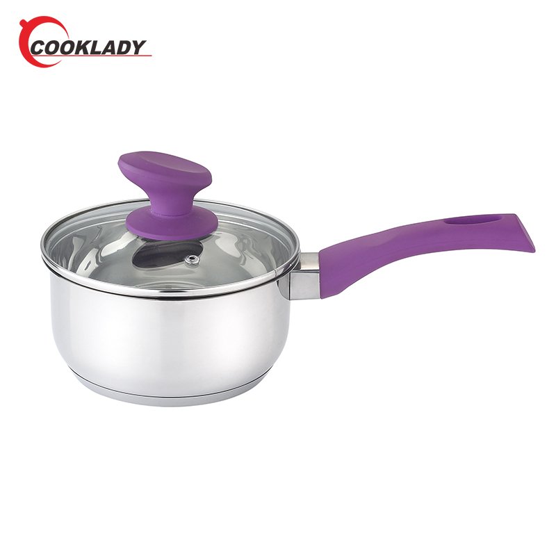 Low Price Cooking Pot Set Non-Stick Cookware Stainless Steel Cookware Set With Bakelite Handle