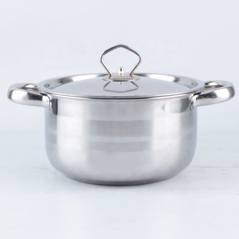 15PCS Stainless Steel Kitchen Pots And Pans Cooking Utensil Cookware Sets Cooking Pots Set
