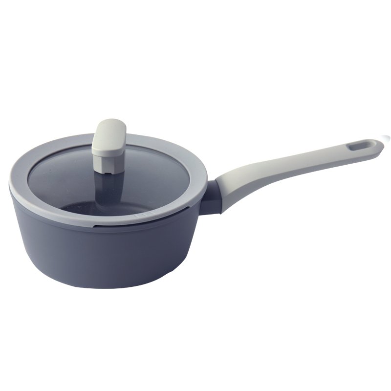 Aluminum Non Stick Coating Cooking Set Sauce Pot Casserole Pot Frying pan Deep Fry Pan Wok Pan Set Silicon Lid