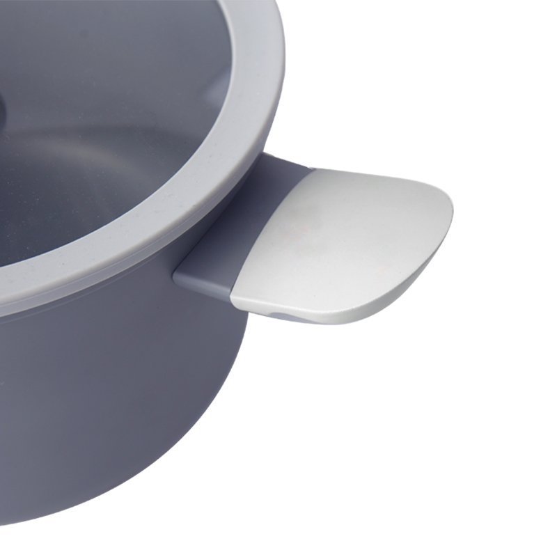 Aluminum Non Stick Coating Cooking Set Sauce Pot Casserole Pot Frying pan Deep Fry Pan Wok Pan Set Silicon Lid
